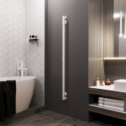 Полотенцесушитель водяной Grota Corsa 30х1500 белый