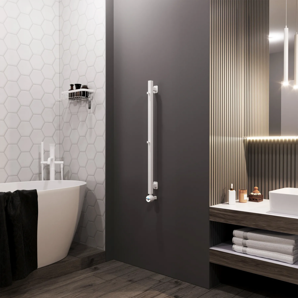 Полотенцесушитель электрический Grota Corsa 30х900 белый