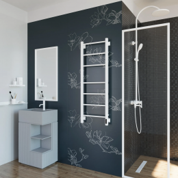 Полотенцесушитель электрический Grota Costa 430х1200 белый