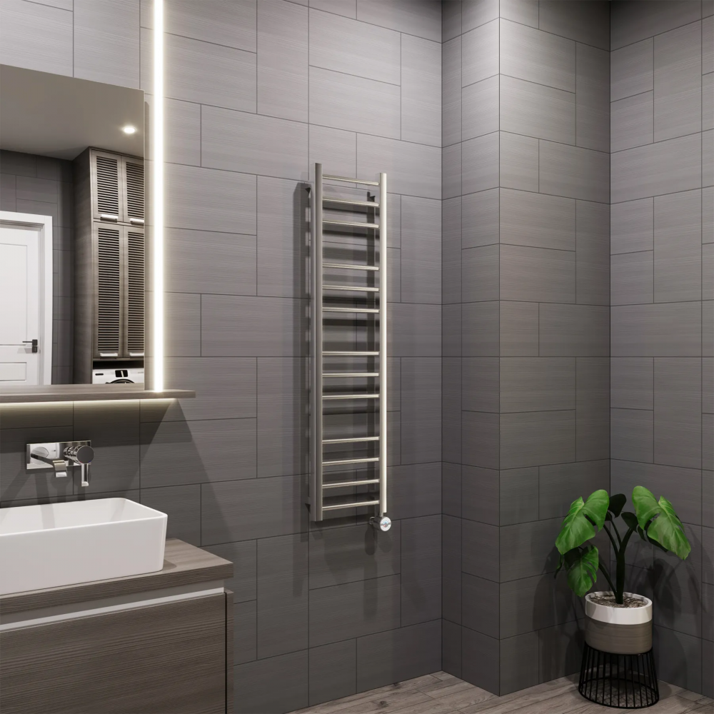 Полотенцесушитель электрический Grota Eco Classic 300x1200 хром матовый