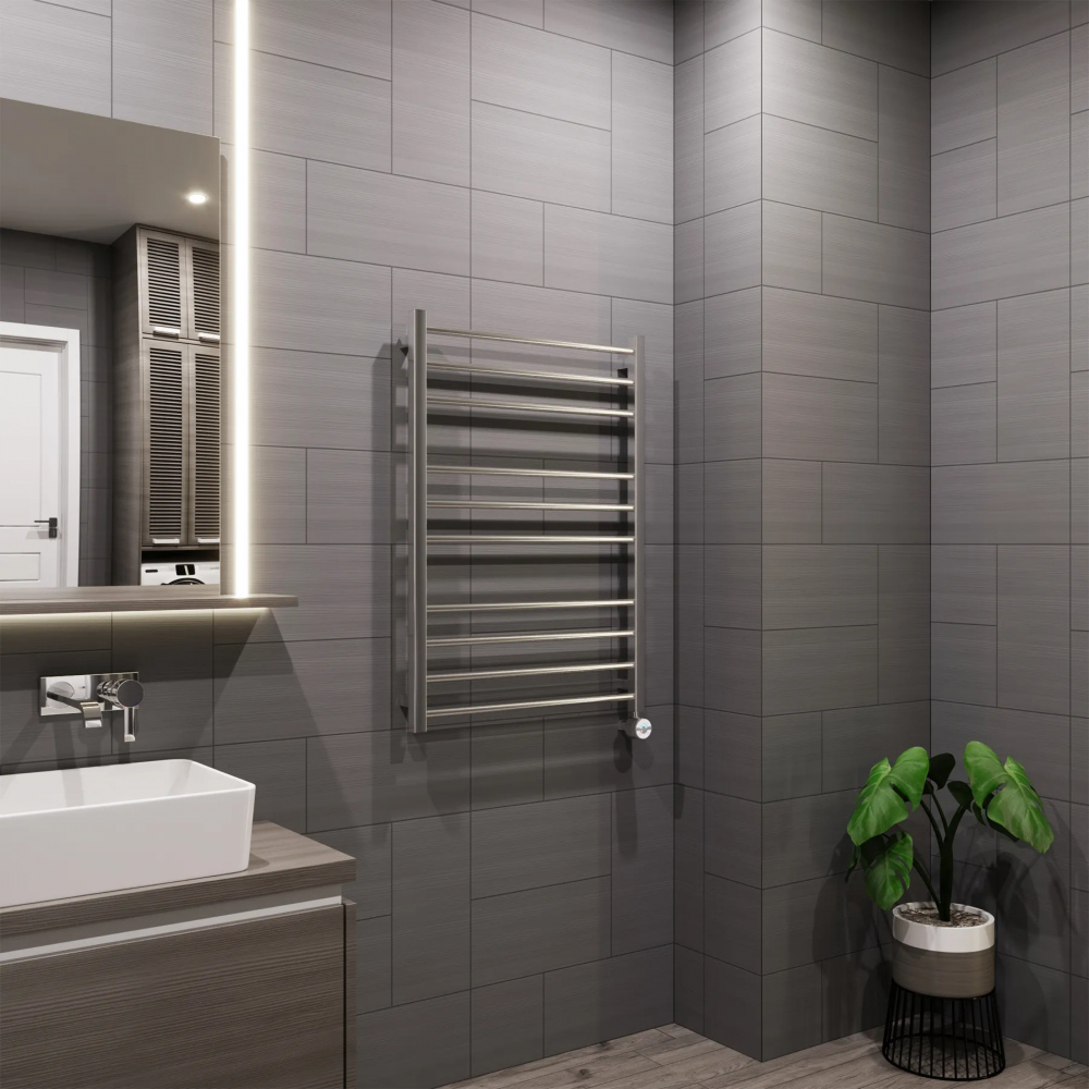 Полотенцесушитель электрический Grota Eco Classic 630x900 хром матовый
