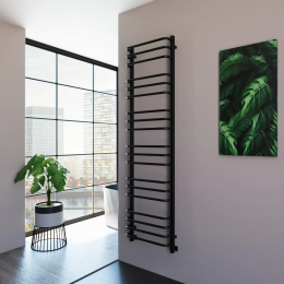 Полотенцесушитель водяной Grota Eco Forte 480x1800 черный