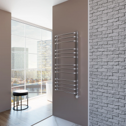 Полотенцесушитель электрический Grota Eco Forte 530x1200 хром матовый