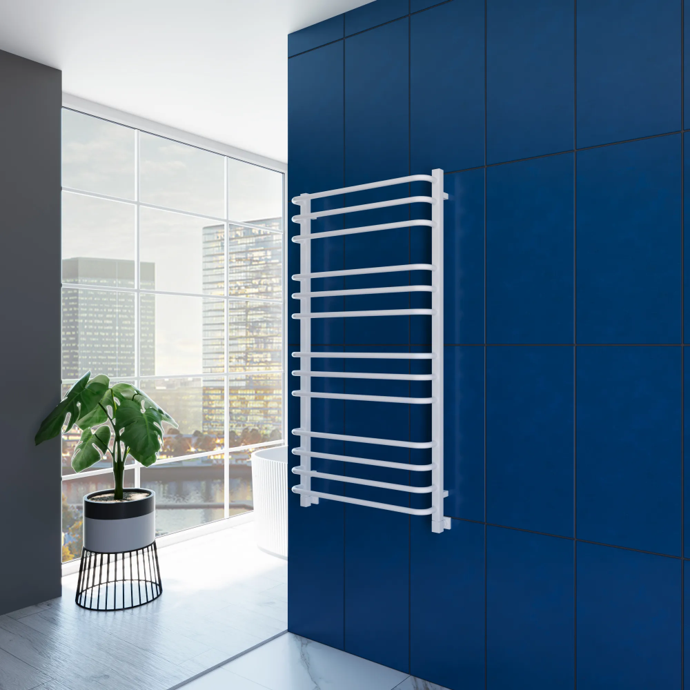 Полотенцесушитель водяной Grota Eco Forte 630x1200 белый