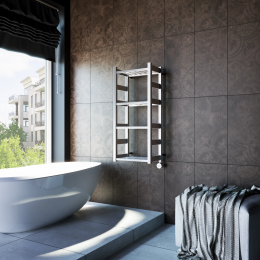 Полотенцесушитель электрический Grota Largo 400x900x295 хром матовый
