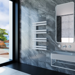 Полотенцесушитель электрический Grota Lato L 530x900 белый