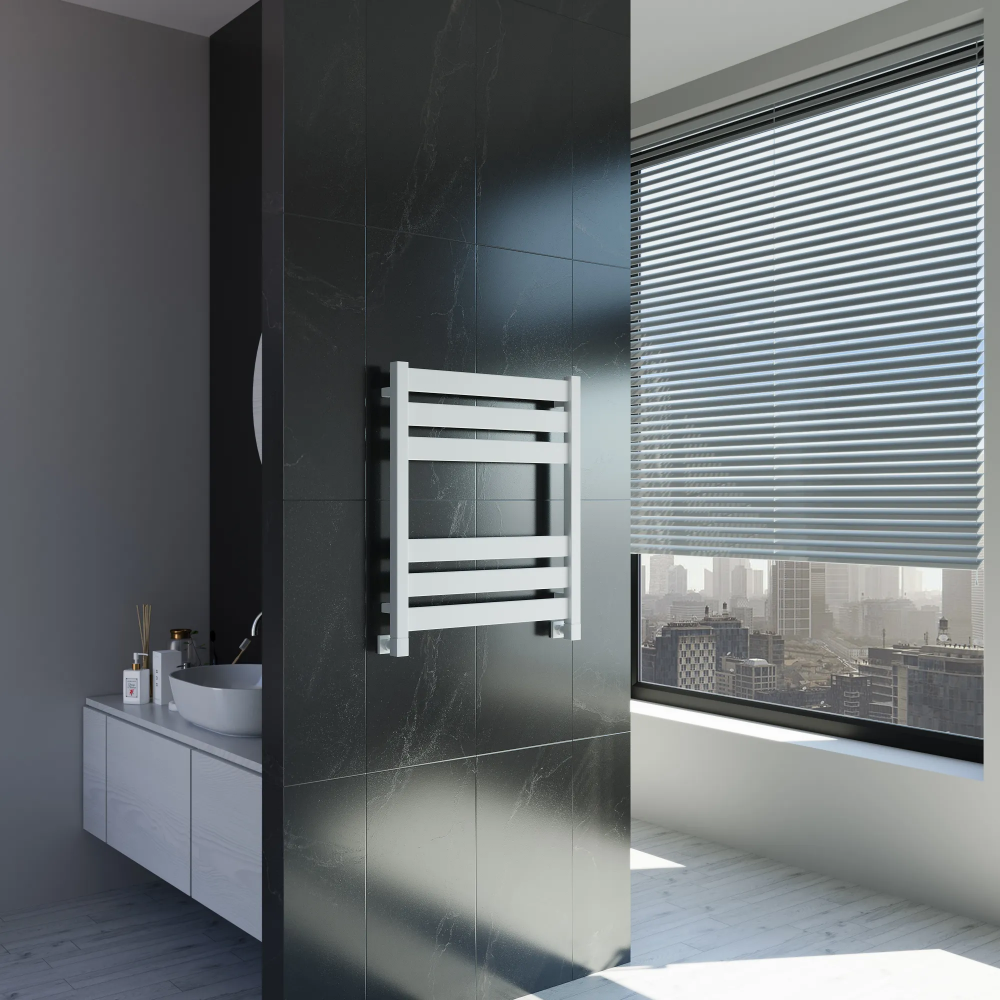 Полотенцесушитель водяной Grota Lux 530x600 белый