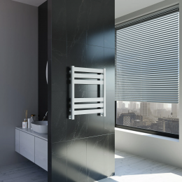 Полотенцесушитель водяной Grota Lux 530x600 белый