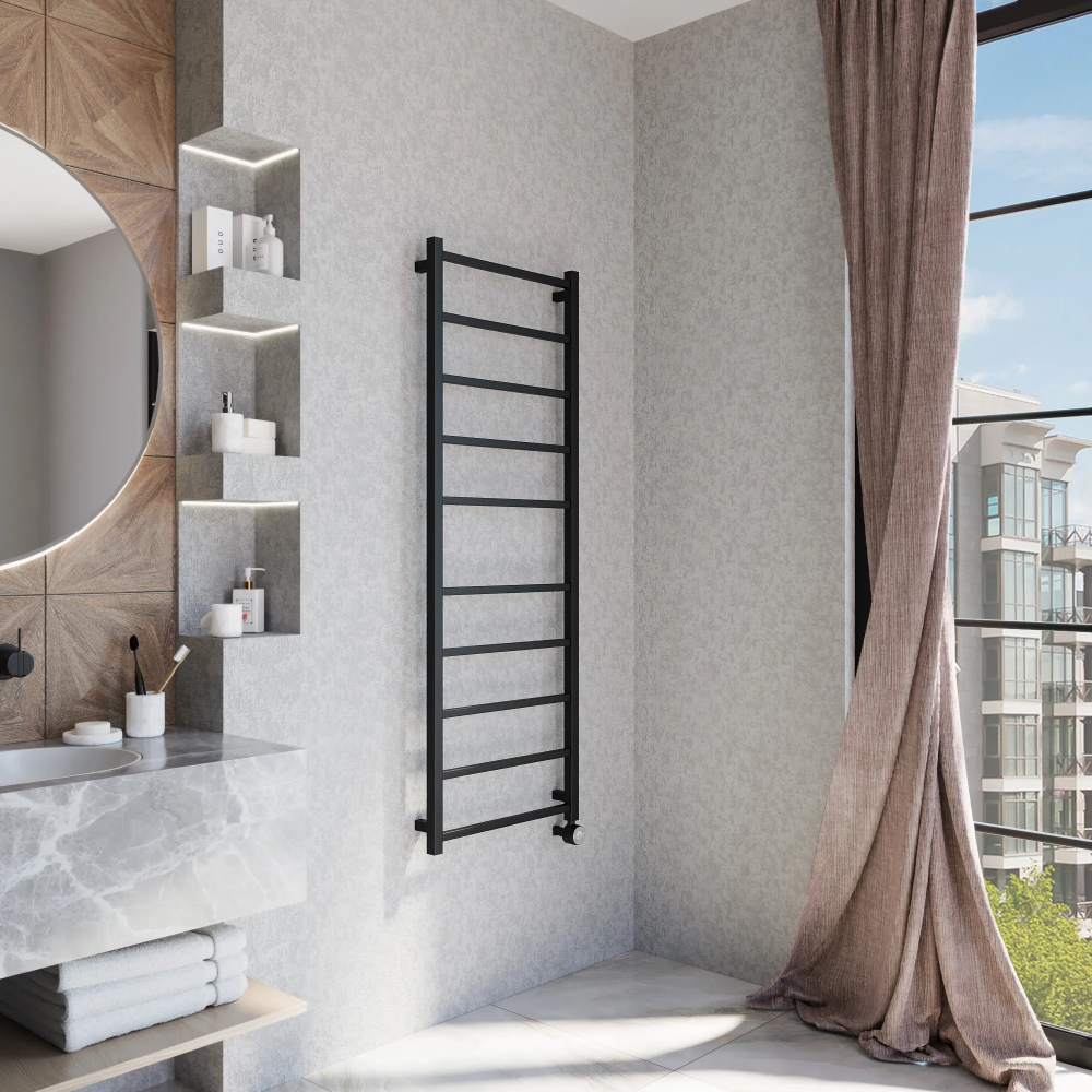 Полотенцесушитель электрический Grota Moda 530x1500 черный