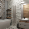 Полотенцесушитель водяной Grota Quill 290x1500 хром глянцевый