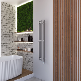 Полотенцесушитель электрический Grota Sian 230х1200 хром матовый