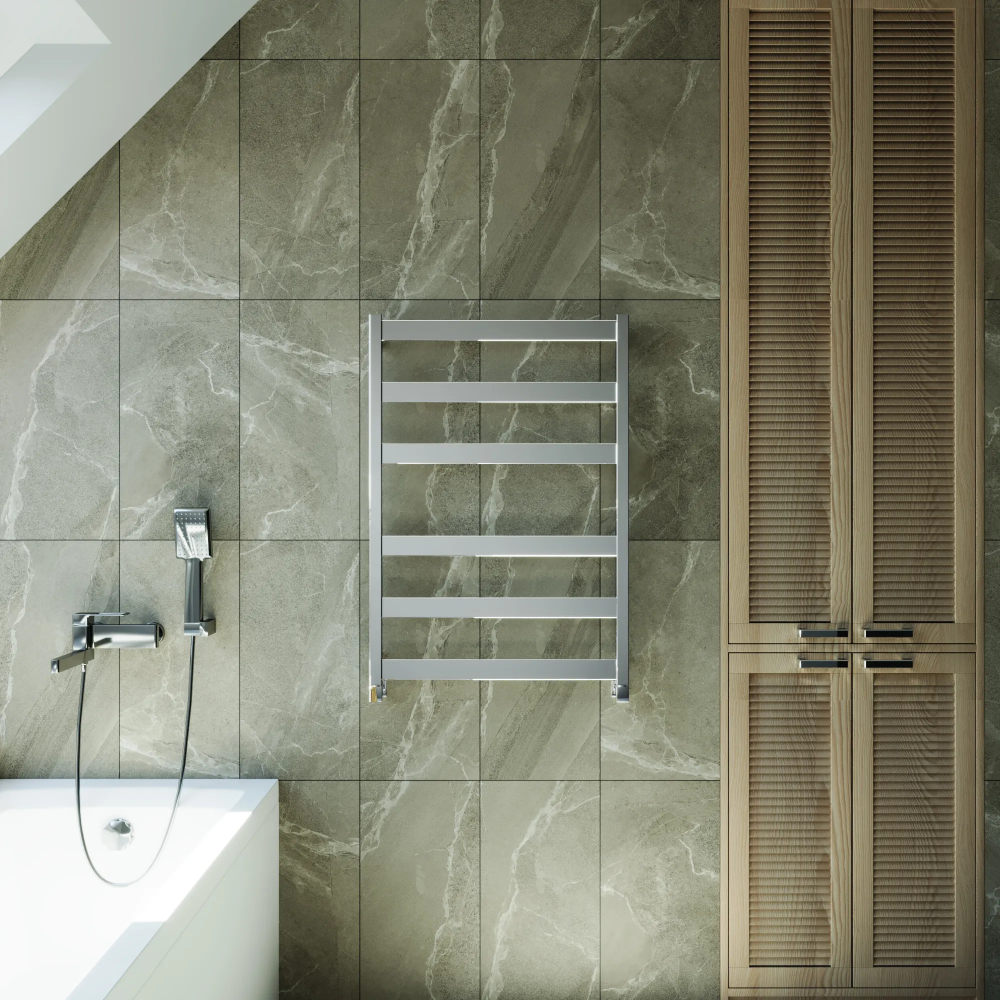 Полотенцесушитель водяной Grota Brezza 630x900 хром глянцевый
