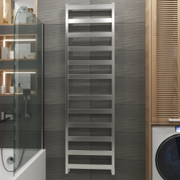 Полотенцесушитель водяной Grota Brezza 530x1800 хром матовый