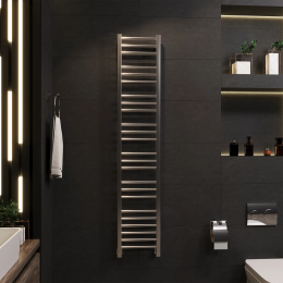 Полотенцесушитель водяной Grota Classic 300x1500 хром матовый