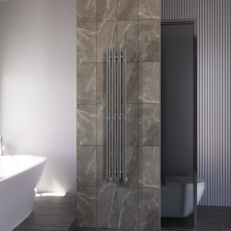 Полотенцесушитель водяной Grota Corsa 180х1200 хром матовый