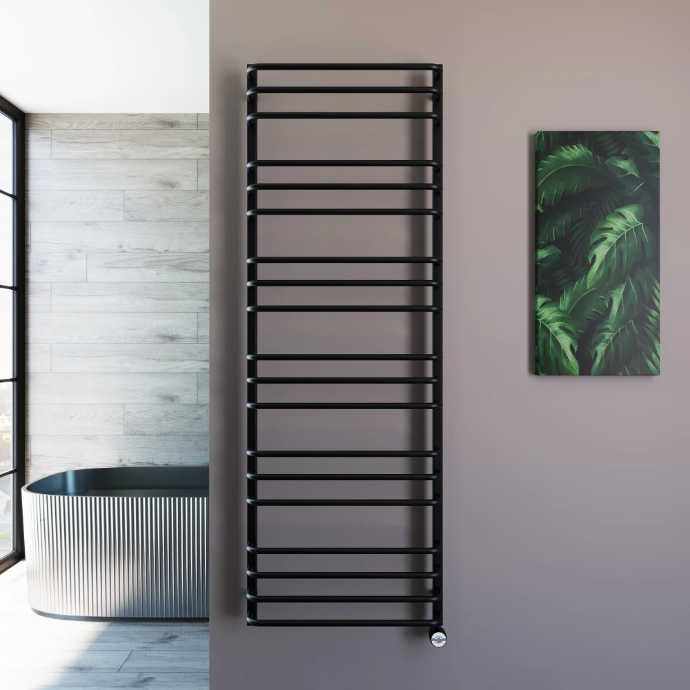 Полотенцесушитель электрический Grota Eco Forte 630x1800 черный