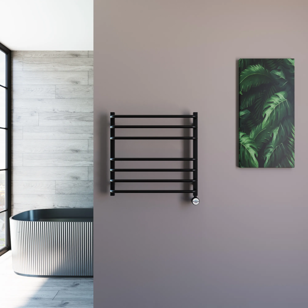 Полотенцесушитель электрический Grota Eco Forte 630x600 черный