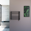 Полотенцесушитель электрический Grota Eco Forte 630x600 черный