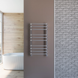Полотенцесушитель водяной Grota Eco Forte 480x900 хром матовый