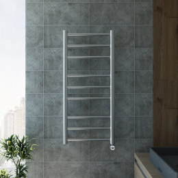 Полотенцесушитель электрический Grota Grosso 550x1200 хром матовый