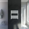 Полотенцесушитель водяной Grota Lux 530x600 белый