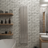 Полотенцесушитель водяной Grota Quill 290x1500 хром глянцевый