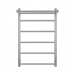 Полотенцесушитель электрический Grota Simple P с полкой 530x800 хром глянцевый