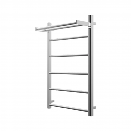 Полотенцесушитель электрический Grota Simple P с полкой 530x800 хром глянцевый
