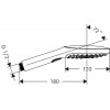 26521400 Raindance Select E Ручной душ 120 3jet EcoSmart 9 л/мин