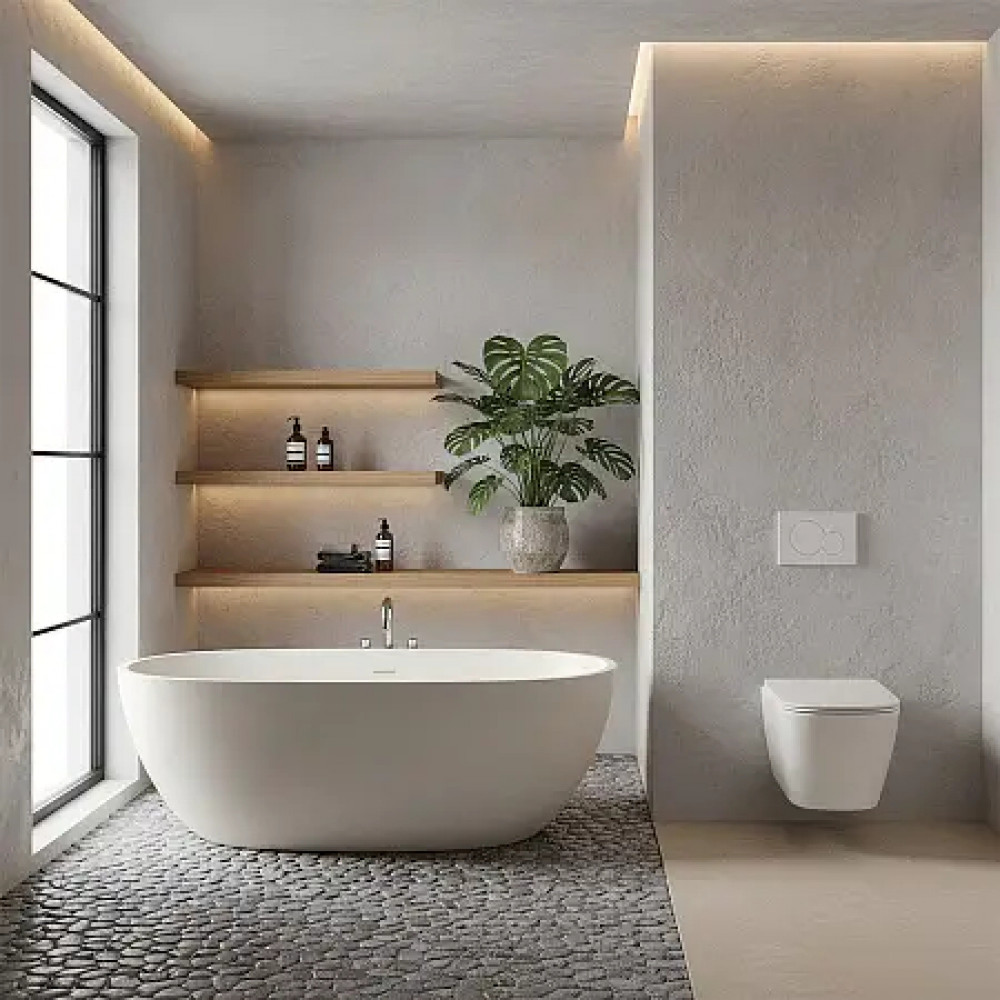 AZ-5171T-WHT AIRA Унитаз подвесной с системой смыва Tornado в комплекте с быстросъемным сиденьем микролифт, дюропласт 485*360*365mm