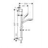 26562400 Croma Select S Душевой набор Croma Select S Vario 0.65м