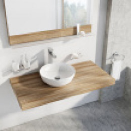 Умывальник UNI 400 B SLIM керамический белый