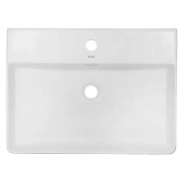 AZ-2173-MW Раковина накладная.Размер 600*420*120 мм матовый белый