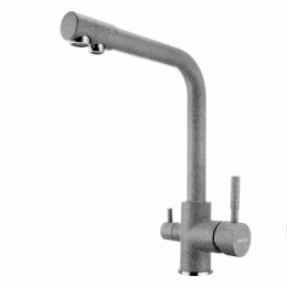 РУАН Смеситель для кухни фильтр серый