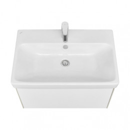 Асти 70 Тумба белый/ясень шимо (БЕЗ УМЫВАЛЬНИКА Адриана-70)