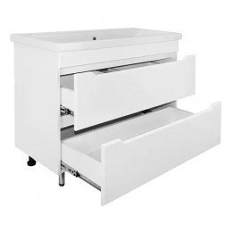 Комплект тумба Палермо 100/2Н напольная с раковиной Фостер 100