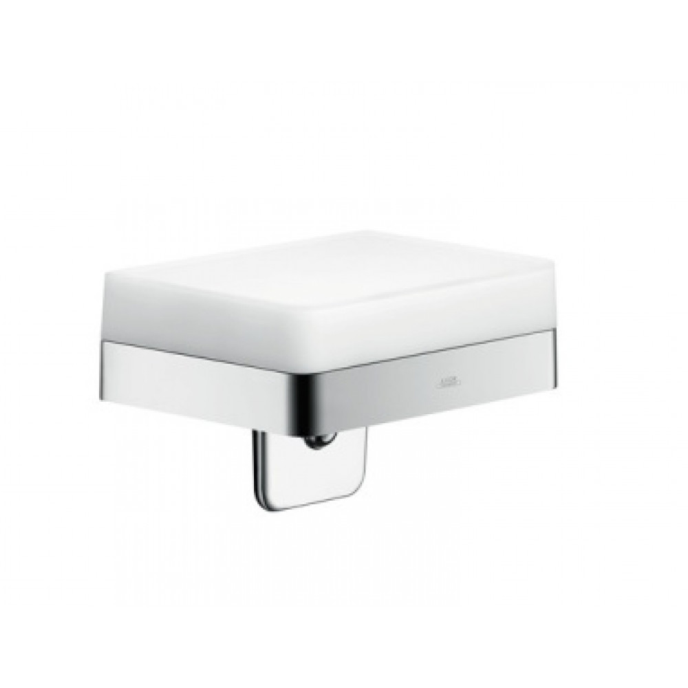42819000 Axor Universal Accessories Дозатор для жидкого мыла с полочкой 150 мм для настенного монтаж