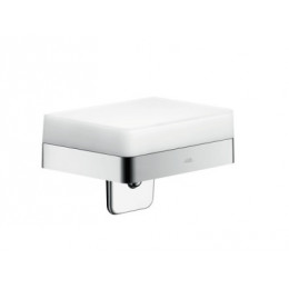 42819000 Axor Universal Accessories Дозатор для жидкого мыла с полочкой 150 мм для настенного монтаж