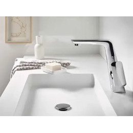 KLUDI AMEO Однорычажный смеситель для раковины с боковым управлением, без донного клапана, арт. 410240575