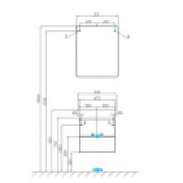 СКАЙ 50 Тумба (Умывальник НЕО-50)
