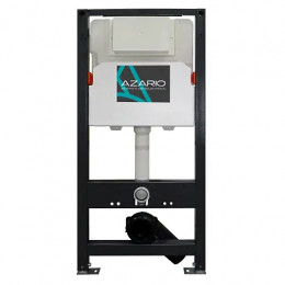 Сет AZARIO NEW Инсталляция серая для подвесного унитаза 3/6л+Azario Teramo ТОРНАДО СКРЫТОЕ подвесной безободковый унитаз +БЕЗ КЛАВИШИ