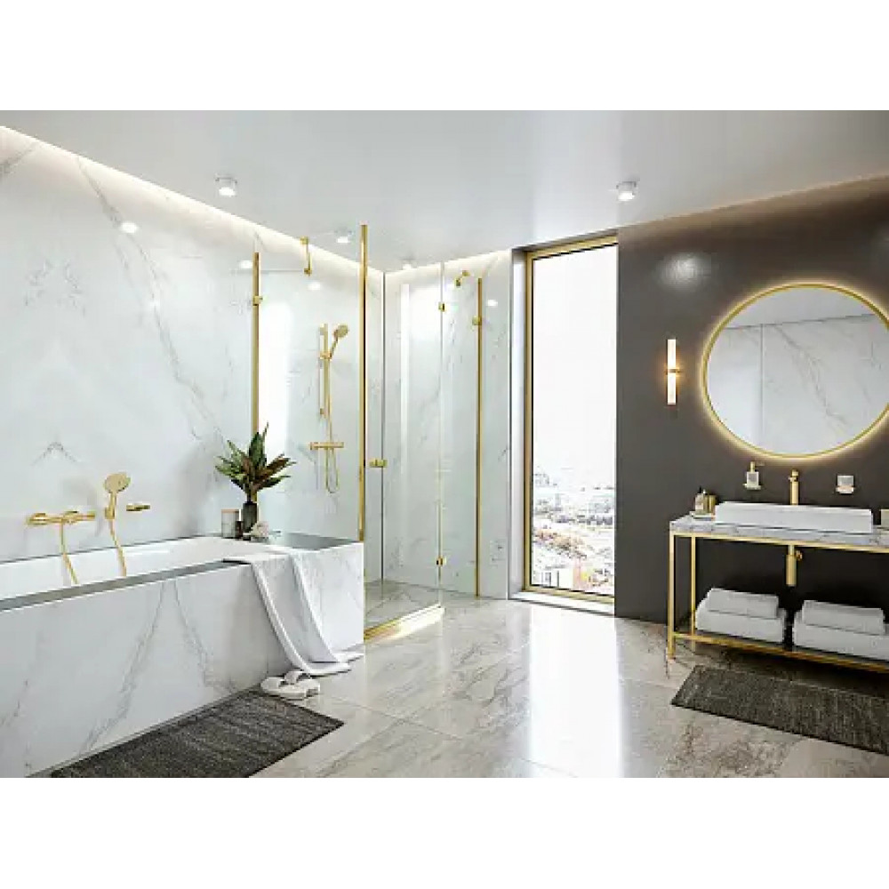 13114990 Ecostat Термостат для ванны Ecostat Comfort, ВМ, ½', полированное золото