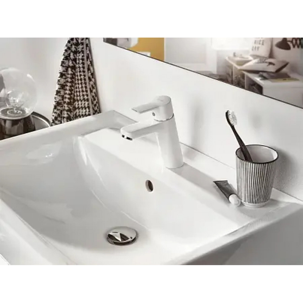 KLUDI PURE&EASY XL Однорычажный смеситель на умывальник 100, без донного клапана, арт. 372929165