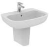 T282901 ESEDRA Снято с производства Полуколонна для умывальников 50 см, 55 см, 60 см и 65 см, с крепежом TT0257919