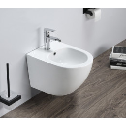 Azario Grado подвесное биде белый глянец  480*370*325