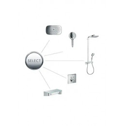 15763000 Термостат ShowerSelect с двумя запорными вентилями, СМ