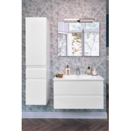 Колонна подвесная, 35 см, шарниры справа, белый лак, глянец, EB2069D-J5 MADELEINE