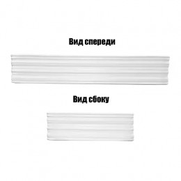 Раковина Azario, накладная, белая матовая, 675*380*120 мм, AZ-2250-MW