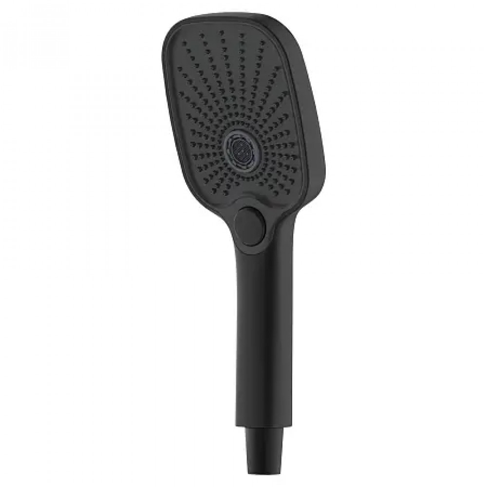 Conda Смеситель для ванны с ручным душем, длинный излив, черный матовый