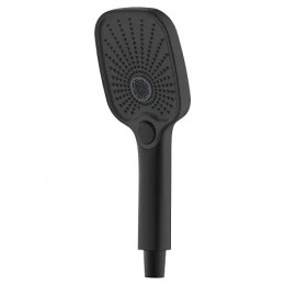 Conda Смеситель для ванны с ручным душем, длинный излив, черный матовый